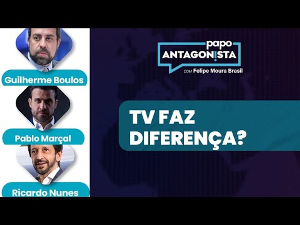 Boulos, Marçal e Nunes embolados