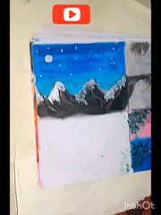 oil pastels drawing easy and simple