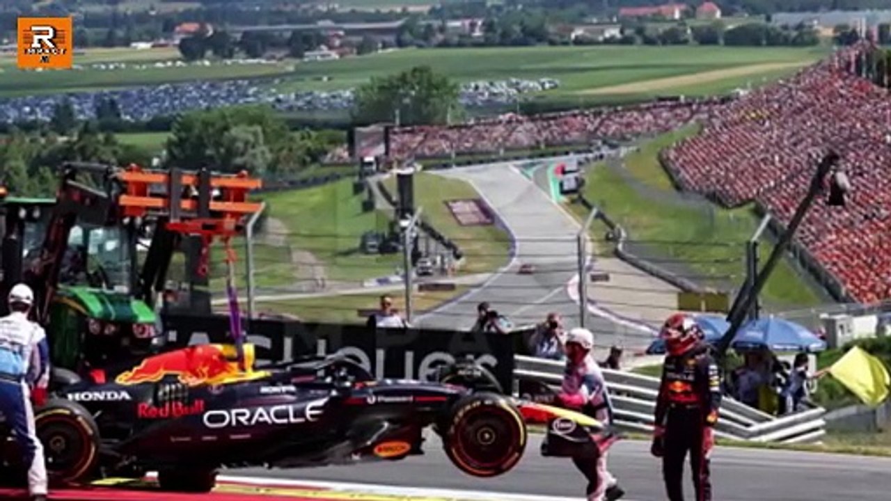 Norris holds off Piastri to win Austrian F1 GP after Verstappen crashes out early