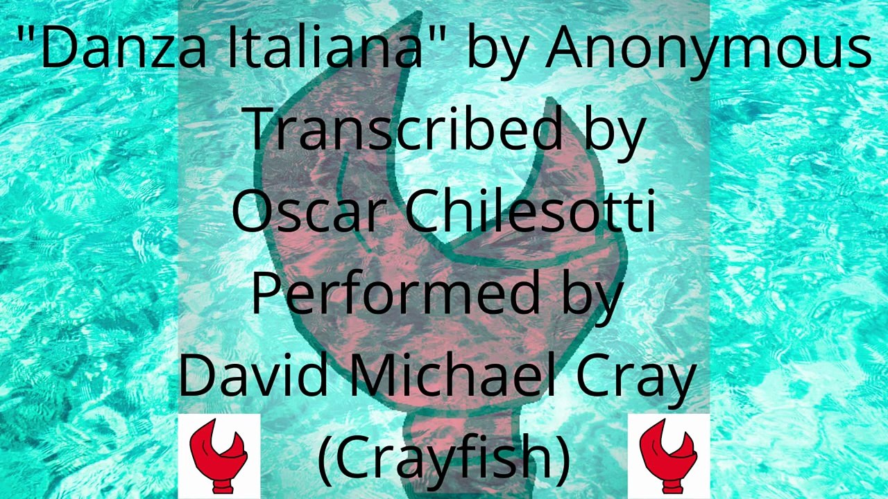 Classical Guitar Cover Of _Danza Italiana_ From Chilesotti Suite Performed By David Michael Cray_720p (1)