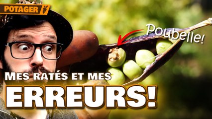 Ne Faites PAS Ces Erreurs au Potager ! 😬 Mes Plus Grosses Bêtises de Jardinage 2025