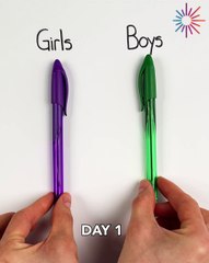 Spot the difference after a few weeks ✏️😅