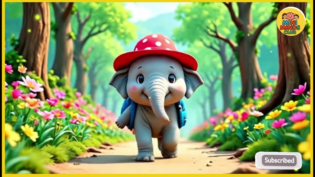 Ek Mota Hathi Ghumne Chala, एक मोटा हाथी, Nursery Poems and Cartoon Songs for Kids