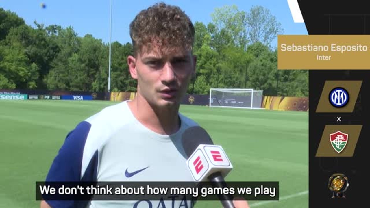Esposito unbothered by strains of Club World Cup