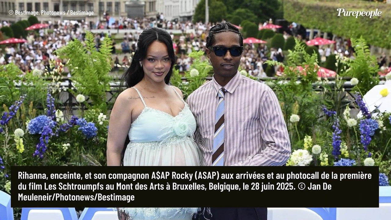 Rihanna, princesse Schtroumpfette avec Asap Rocky à Bruxelles : tout ne s'est pas passé comme prévu à l'avant-première mondiale