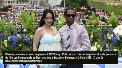 Rihanna, princesse Schtroumpfette avec Asap Rocky à Bruxelles : tout ne s'est pas passé comme prévu à l'avant-première mondiale