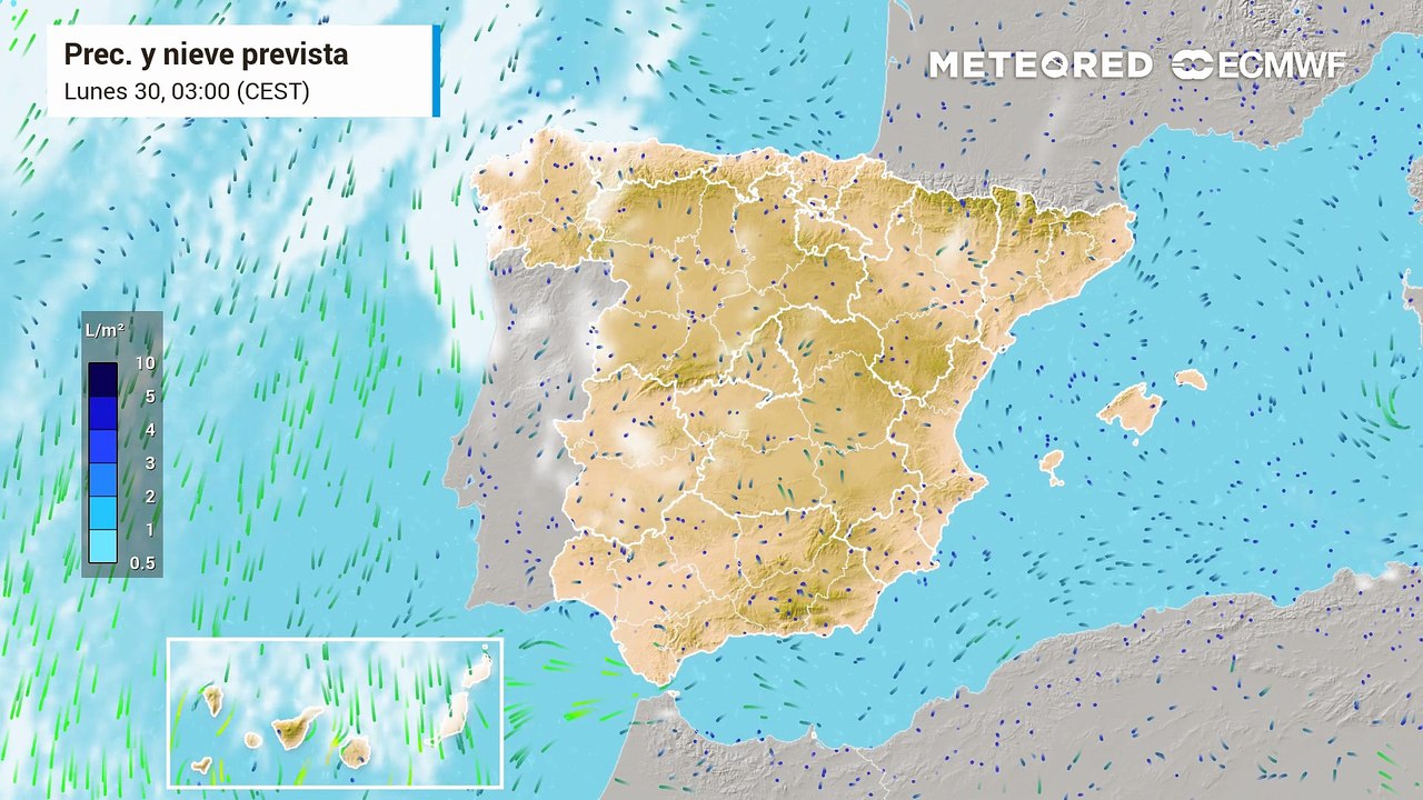 En unas horas las tormentas serán intensas en varias zonas de España