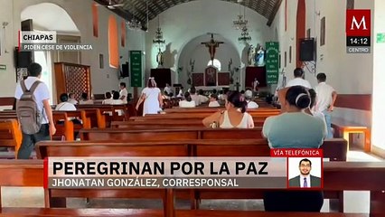 En Chiapas realizan peregrinación exigiendo mayor seguridad al gobierno