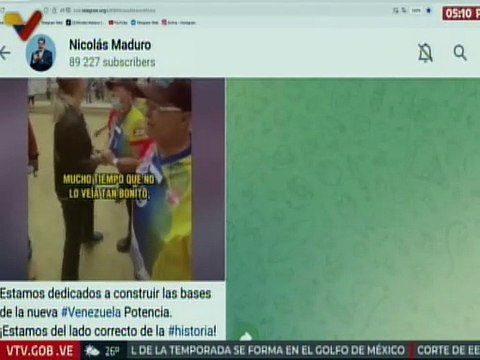 Jefe de Estado: Estamos dedicados a construir las bases de la nueva Venezuela Potencia
