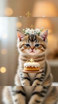 Kitten Says “Mama”… Then It Gets WEIRD🤣😍. What Did He Just Say?! #Short