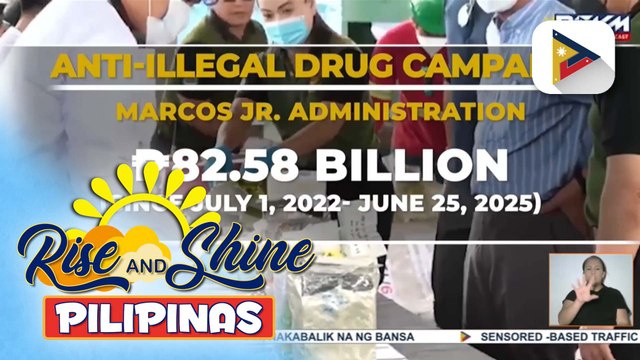 P82-B halaga ng umano’y shabu, nasabat sa nakalipas na tatlong taon