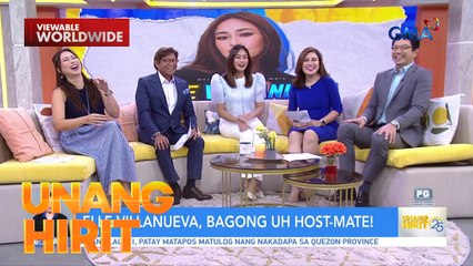 Welcome new UH host-mate, Elle Villanueva! | Unang Hirit