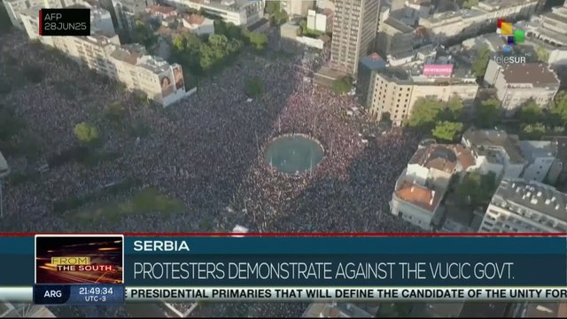 Serbia erupts! Thousands defy crackdown as protesters demand Vucic’s resignation