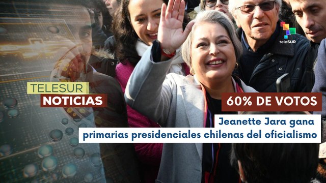 Jeanette Jara será candidata del oficialismo en elecciones presidenciales de Chile