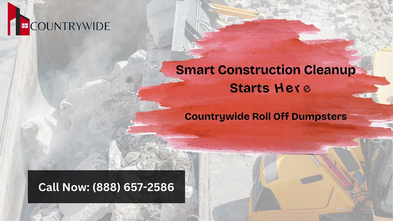 Smart Construction Cleanup Starts Here | Countrywide Rental