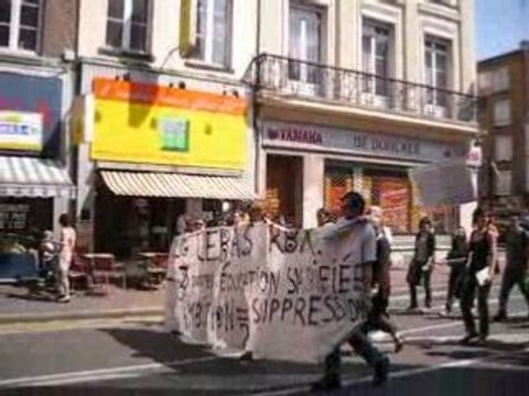 Manif des lycéens à Lille le 6 mai 2008