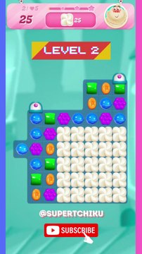 Candy Crush Level 2 – Crushing Through the Sweet Challenge!