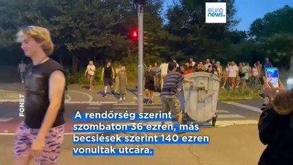 Újabb összecsapások és blokádok Szerbiában a kormányellenes tüntetők letartóztatása után