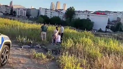 Borsada batan para ve banka kredisi borcu Esenyurt'ta boş bir arazide bitti...