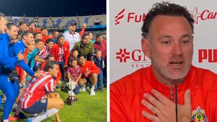 Gabriel Milito consigue su segundo título con Chivas; el Rebaño se queda con la Copa Bienestar
