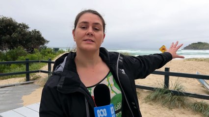 Boy bitten by shark on the Northern New South Wales