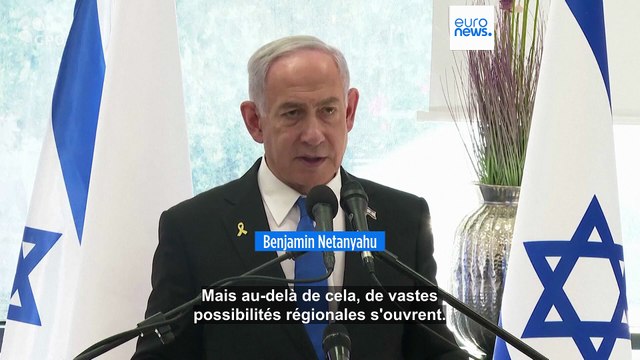 Trump appelle à un cessez-le-feu à Gaza, Netanyahu évoque de vastes possibilités régionales