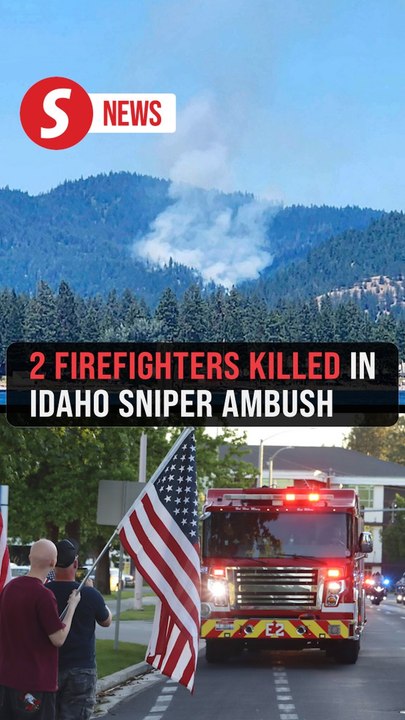 Two killed in sniper ambush as Idaho firefighters come under siege from rifle fire