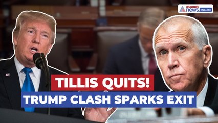 Trump vs Tillis: GOP Senator Quits 2026 Race After Fiery Clash