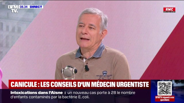 Canicule: Ce sont les plus pauvres qui souffrent le plus , assure Christophe Prudhomme (Association des médecins urgentistes de France)