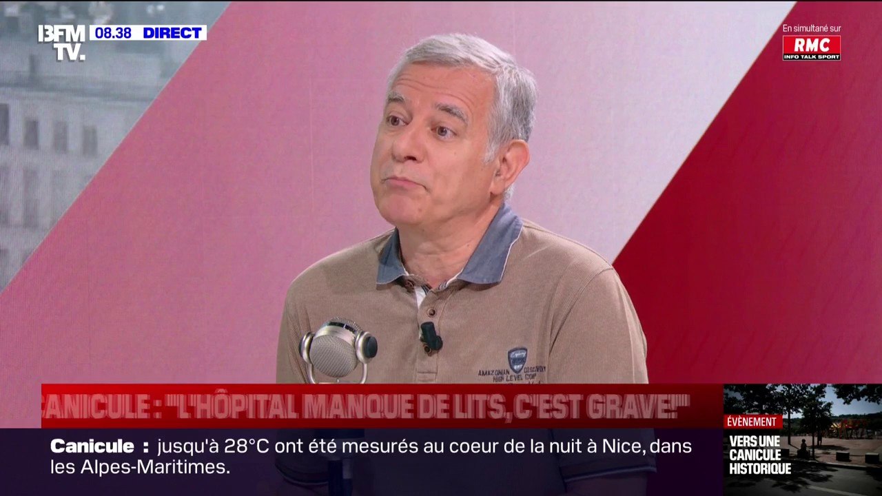 Christophe Prudhomme (médecin urgentiste) évoque "1.500 à 2.000 décès évitables" liés aux "dysfonctionnements des services d'urgence"