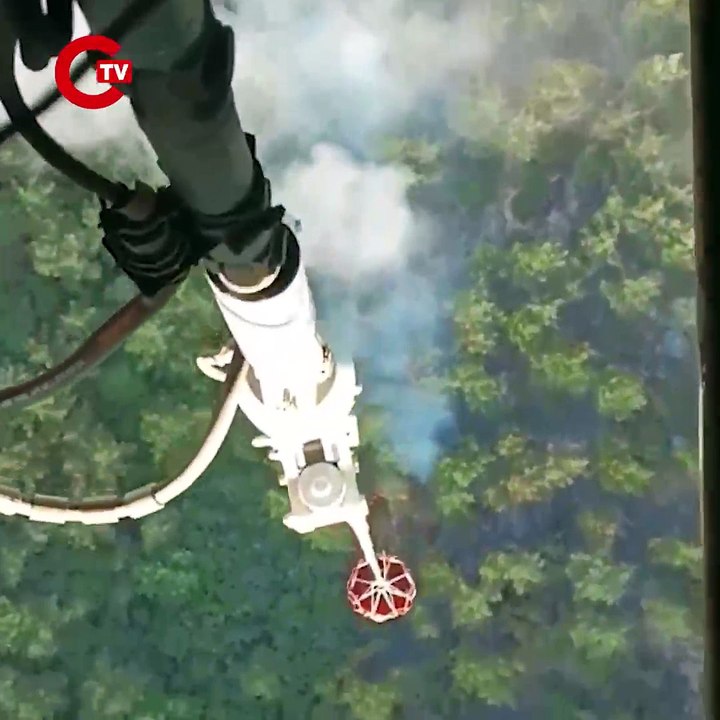 İzmir'deki orman yangınları... Tarım Bakanı İbrahim Yumaklı, yangına müdahale anlarını paylaştı