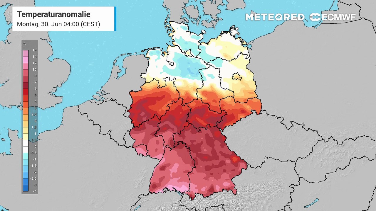 Extreme Hitze in Deutschland- fast 40 Grad!