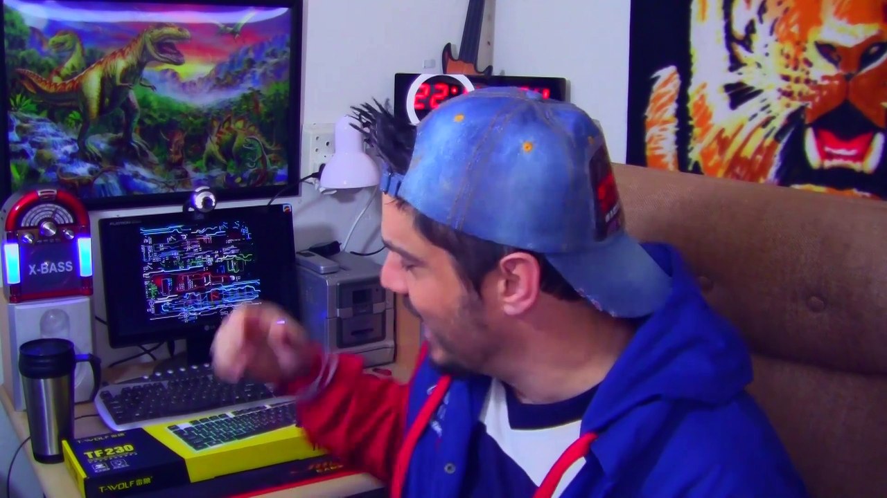 T-WOLF TF230 Rainbow Backlit Game Keyboard and Mouse Set