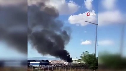 Bandırma OSB’de Korkutan Yangın!