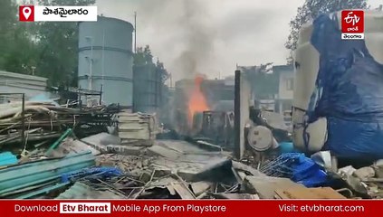 పాశమైలారం పారిశ్రామిక వాడలో భారీ పేలుడు - ఆరుగురి మృతి