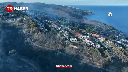 Yazlık evler küle döndü! Kabusu yaşayanlar acı geceyi anlattı: Sitenin güzelliğine aldandık