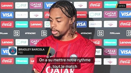 Barcola : "Quand on joue comme ça, on est inarrêtables"