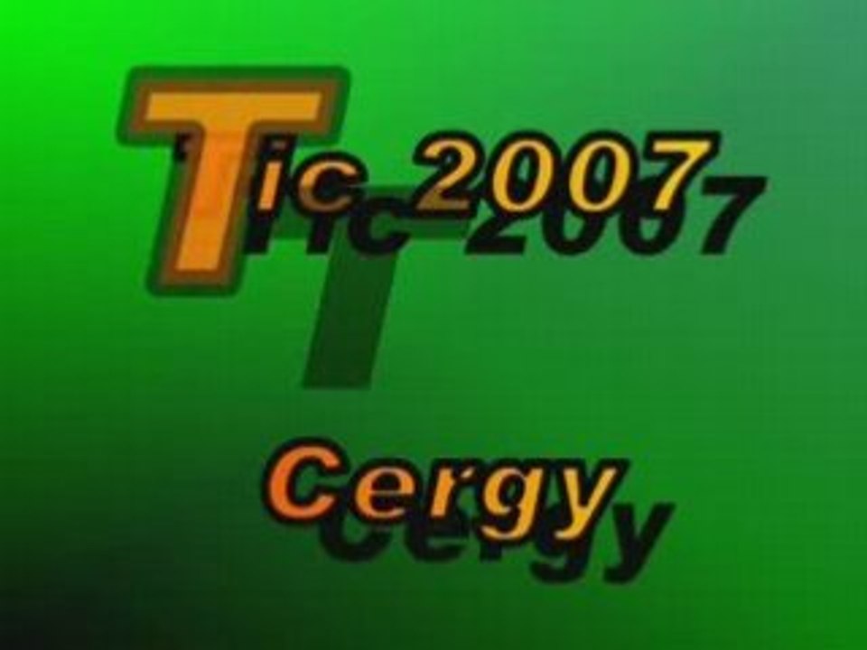 ENSCCF TIC 2007
