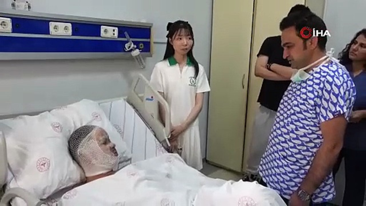 Çinli işçi Van'da 4 ameliyat geçirdi