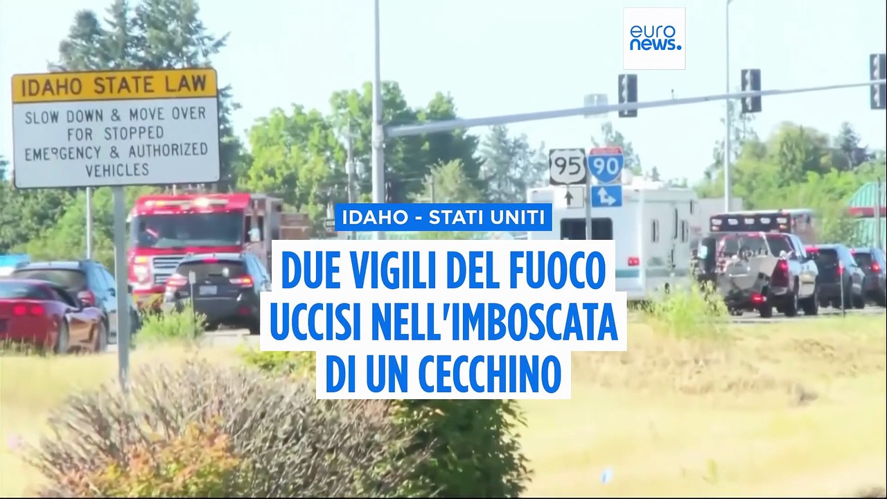 Idaho, due vigili del fuoco uccisi in un'imboscata: cecchino apre il fuoco durante intervento per incendio