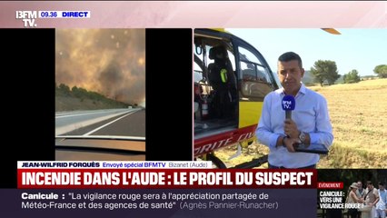 Incendie dans l'Aude: le profil de l'homme suspecté d'être à l'origine du feu