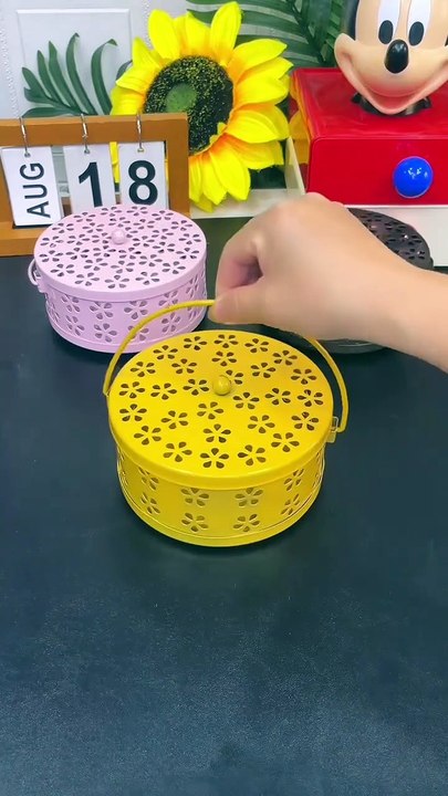 Iron mosquito coil Box