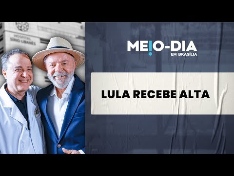 Lula recebe alta hospitalar, mas voltará para Brasília apenas no final da semana