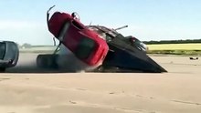 The Phantom Wedge — a #truck with a massive #metal wedge on the front that lets you plow through traffic—has been brought to