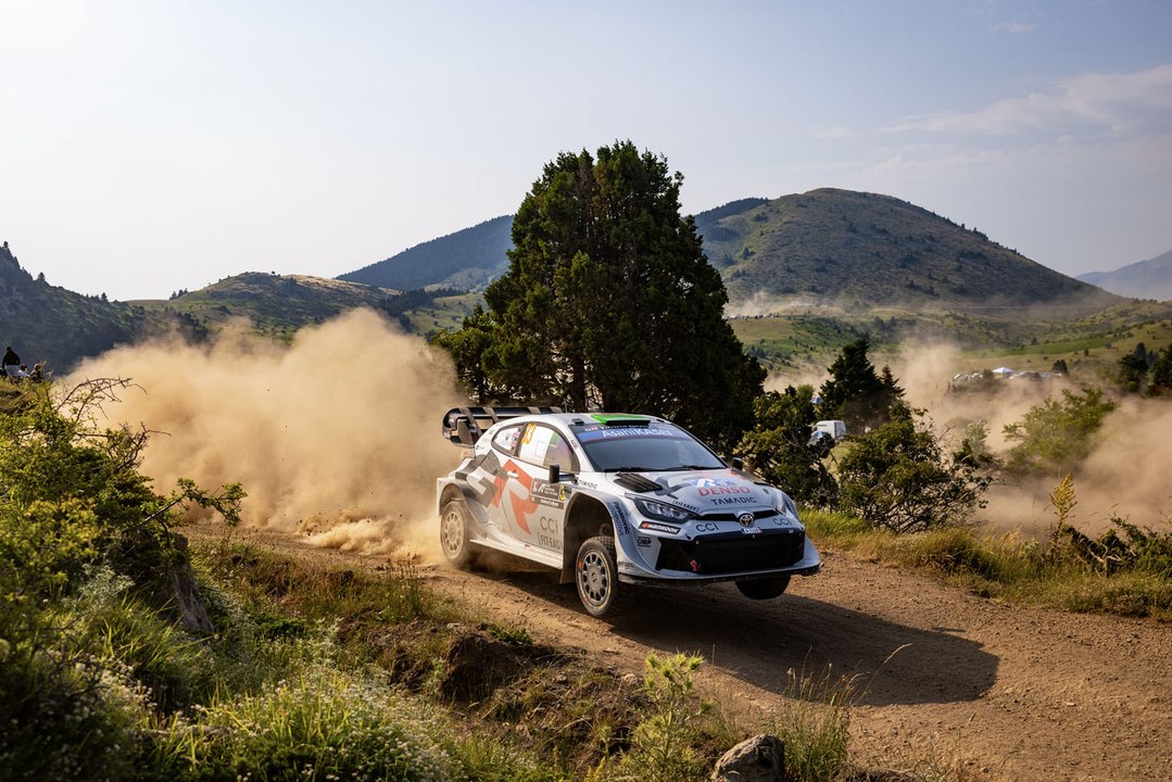 Gallery: Elfyn Evans finishes fourth at Acropolis Rally Greece