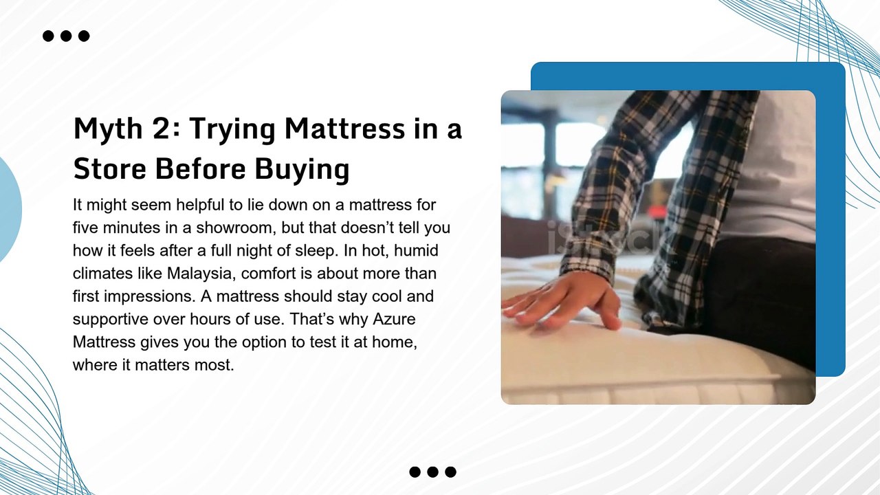 Azure Mattress  Reveals 5 Mattress Buying Myths in Malaysia