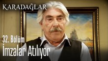 İmzalar atılıyor - Karadağlar