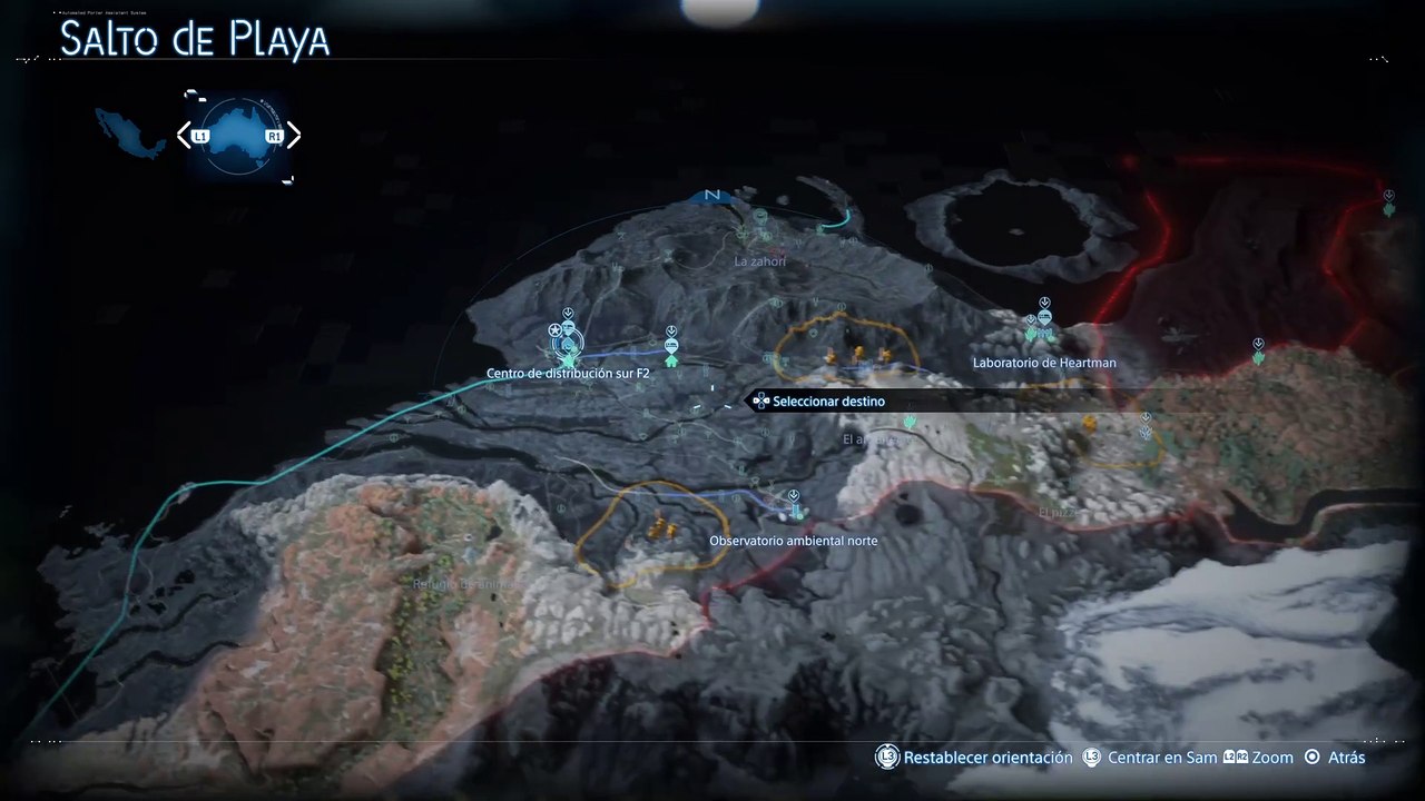 Death Stranding 2: On the Beach - Cielo nocturno