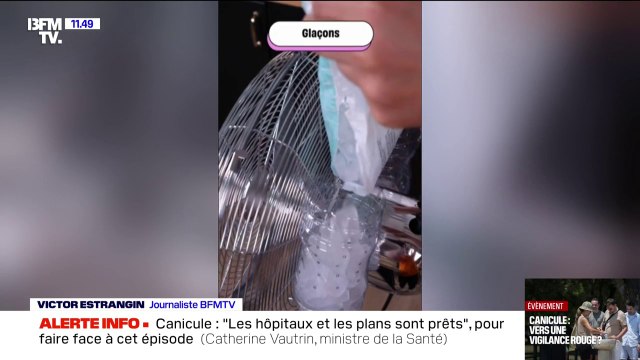 Canicule: les méthodes les plus insolites partagées sur les réseaux sociaux pour se rafraîchir