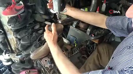 Hobi olarak başlamıştı ekmek kapısı oldu! Kundura tezgahında geçen bir ömür